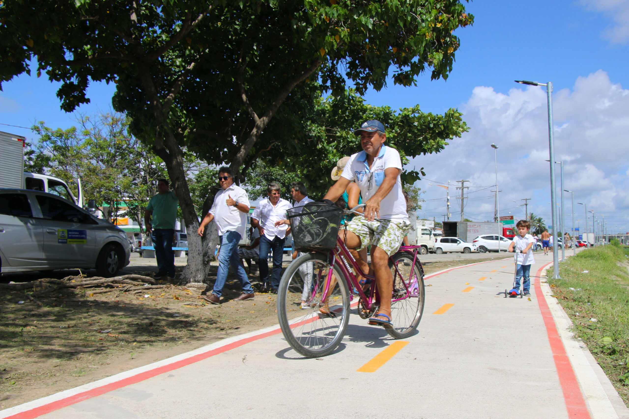 Ciclofaixa em Olinda