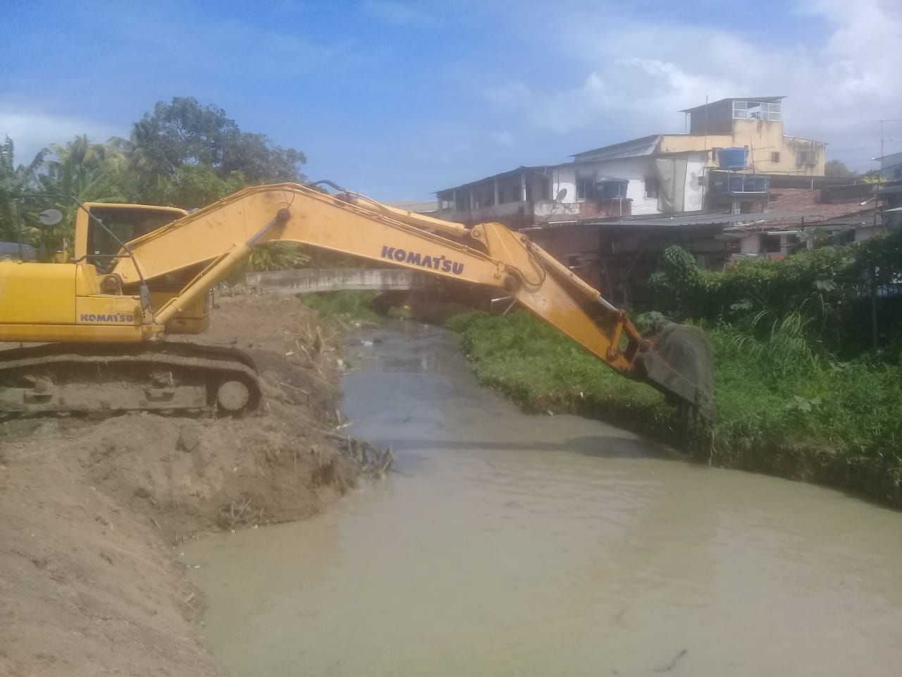 limpeza de canais