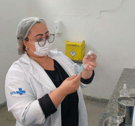Campanha de imunização contra influenza em Olinda