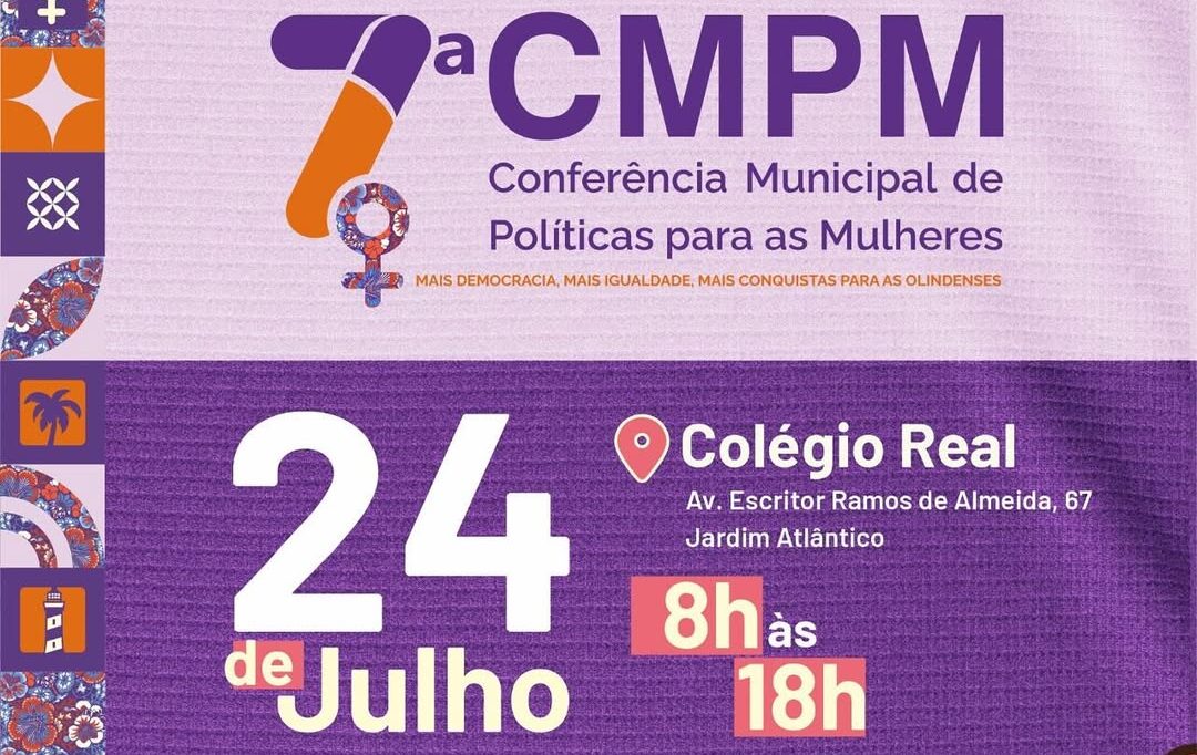 🌸 Convocação Geral das Mulheres de Olinda!Chegou a hora de nos reunirmos, escutarmos umas às ou