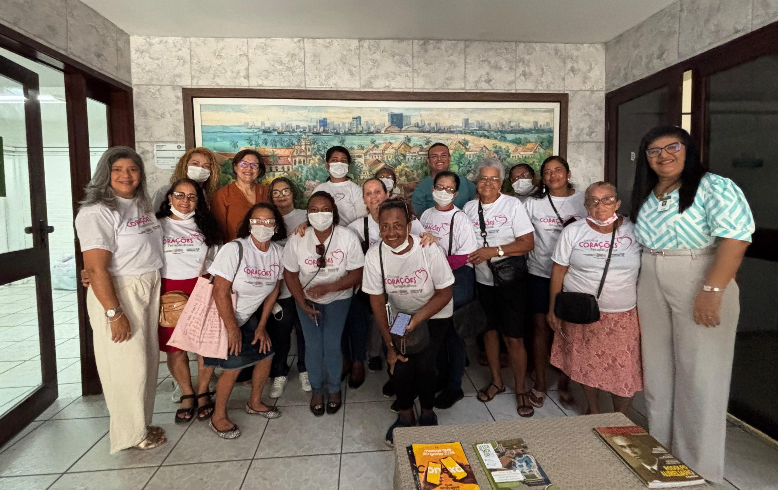 Projeto Corações Terapêuticos  no Hospital do Câncer