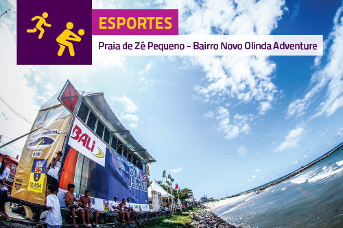 Zé Pequeno, em Bairro Novo, é a única praia do município onde a prática do surf é liberada. Foto: Claudio Damangar