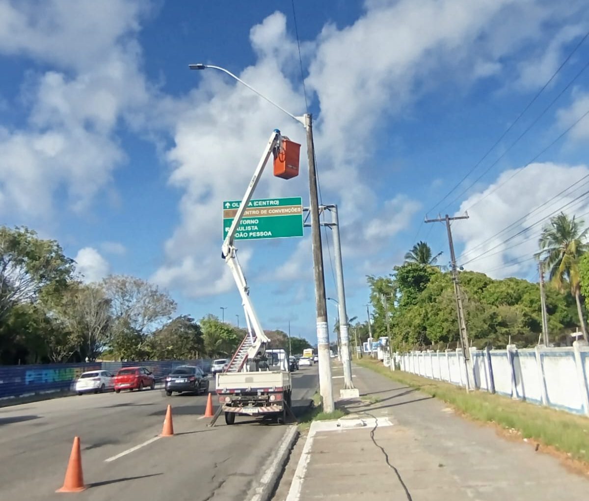 Iluminação pública Olinda