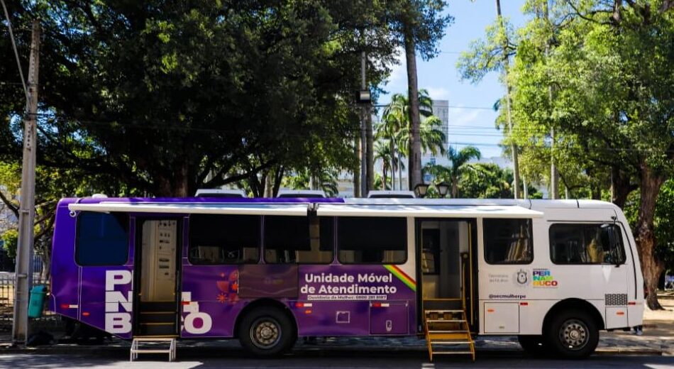 Unidade Móvel de Atendimento às Mulheres em Pernambuco. Foto: Janaína Pepeu/Secom