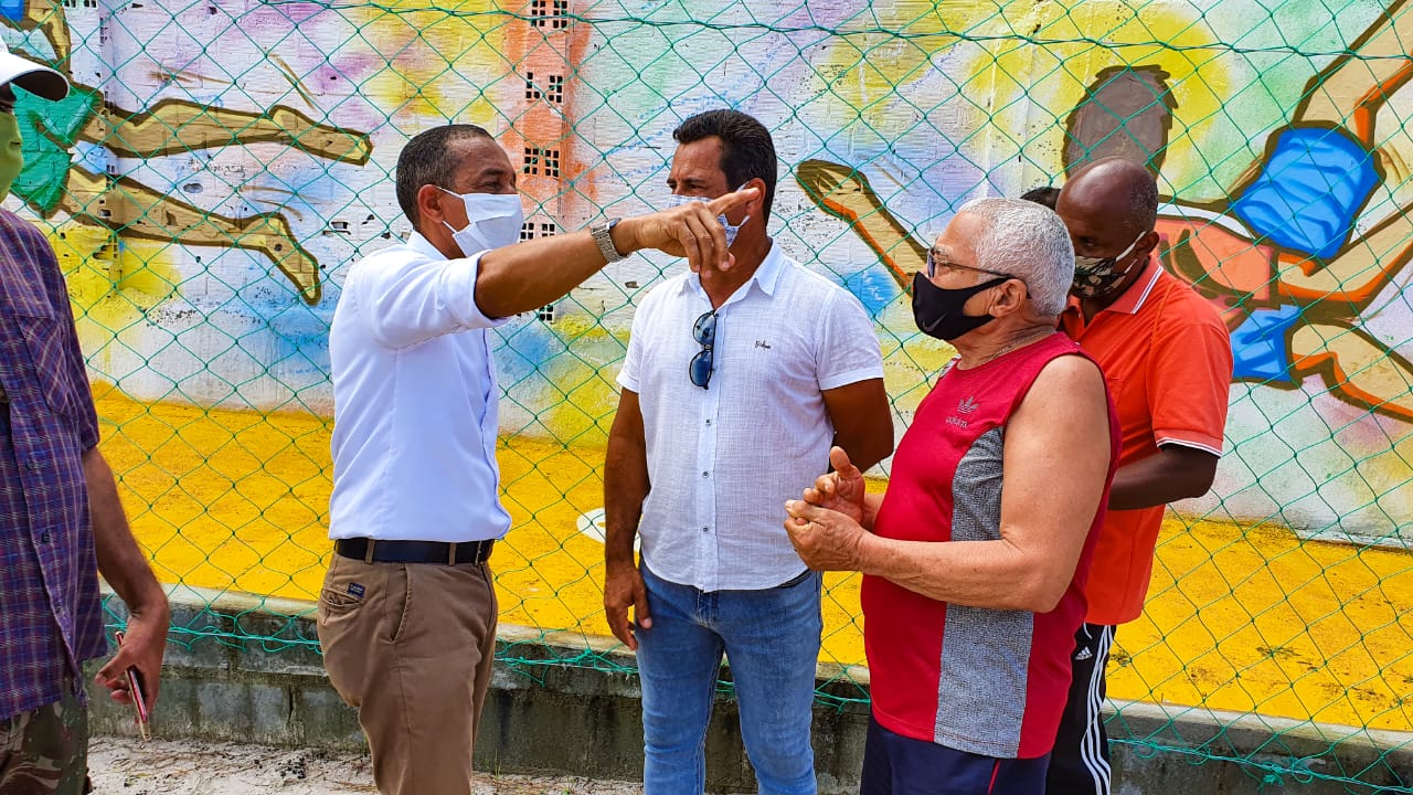 espaço de lazer e convivência caenga