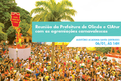 Reunião Carnaval. Foto: Filipy Melo/Pref.Olinda