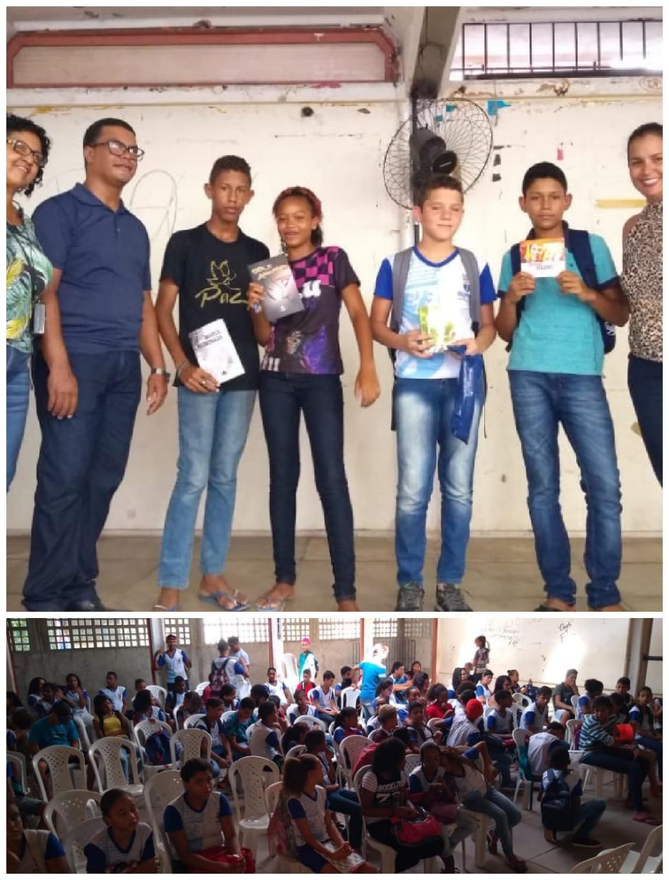 foto alunos palestras