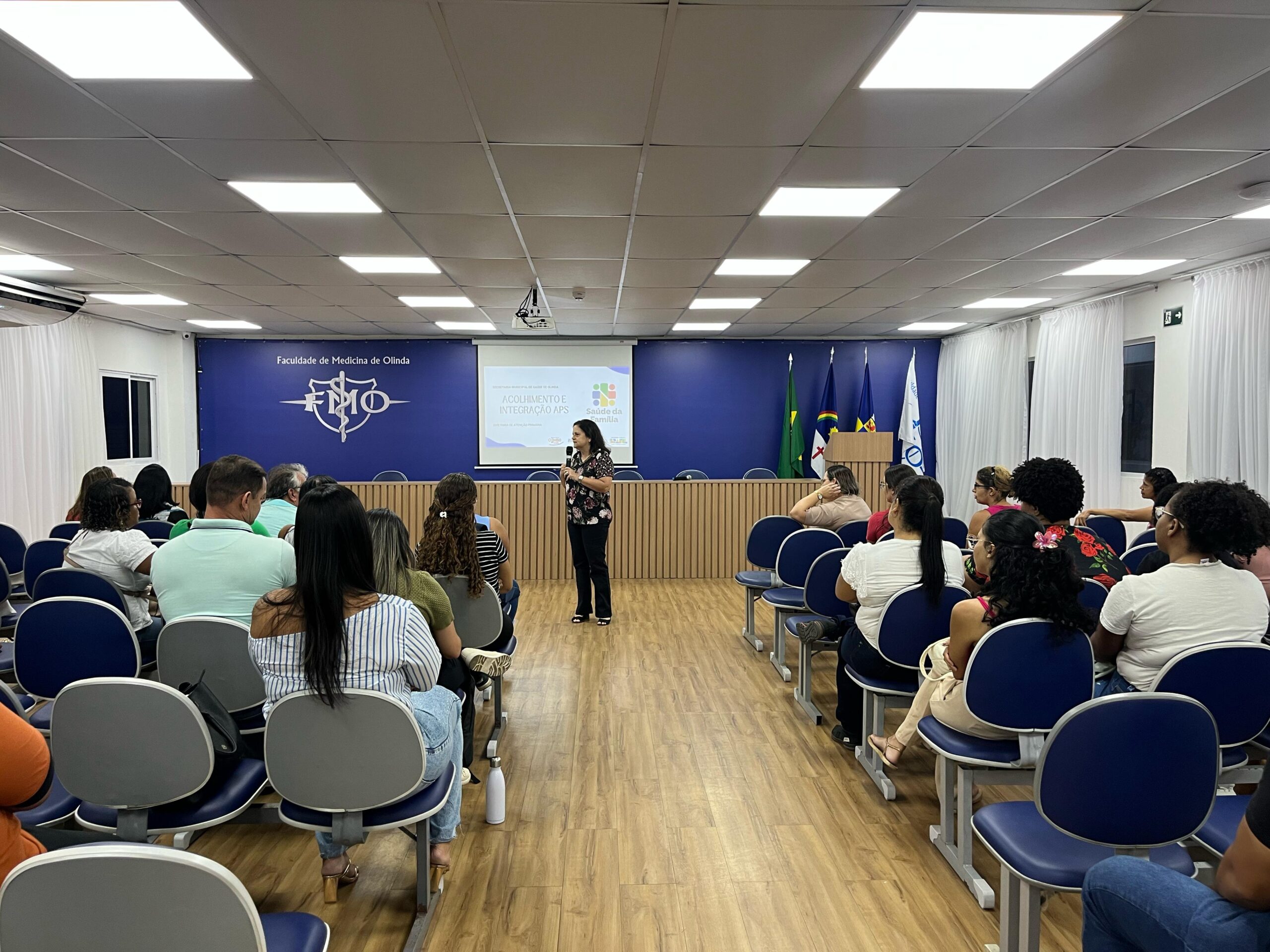 Formação com profissionais da saúde