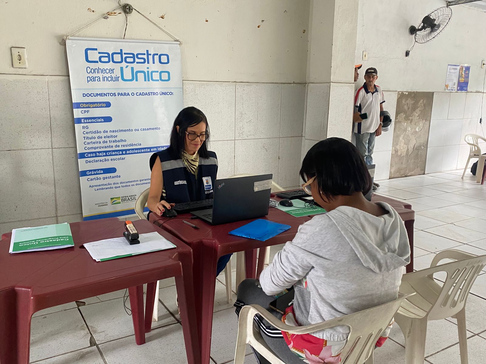 Social Itinerante em águas compridas