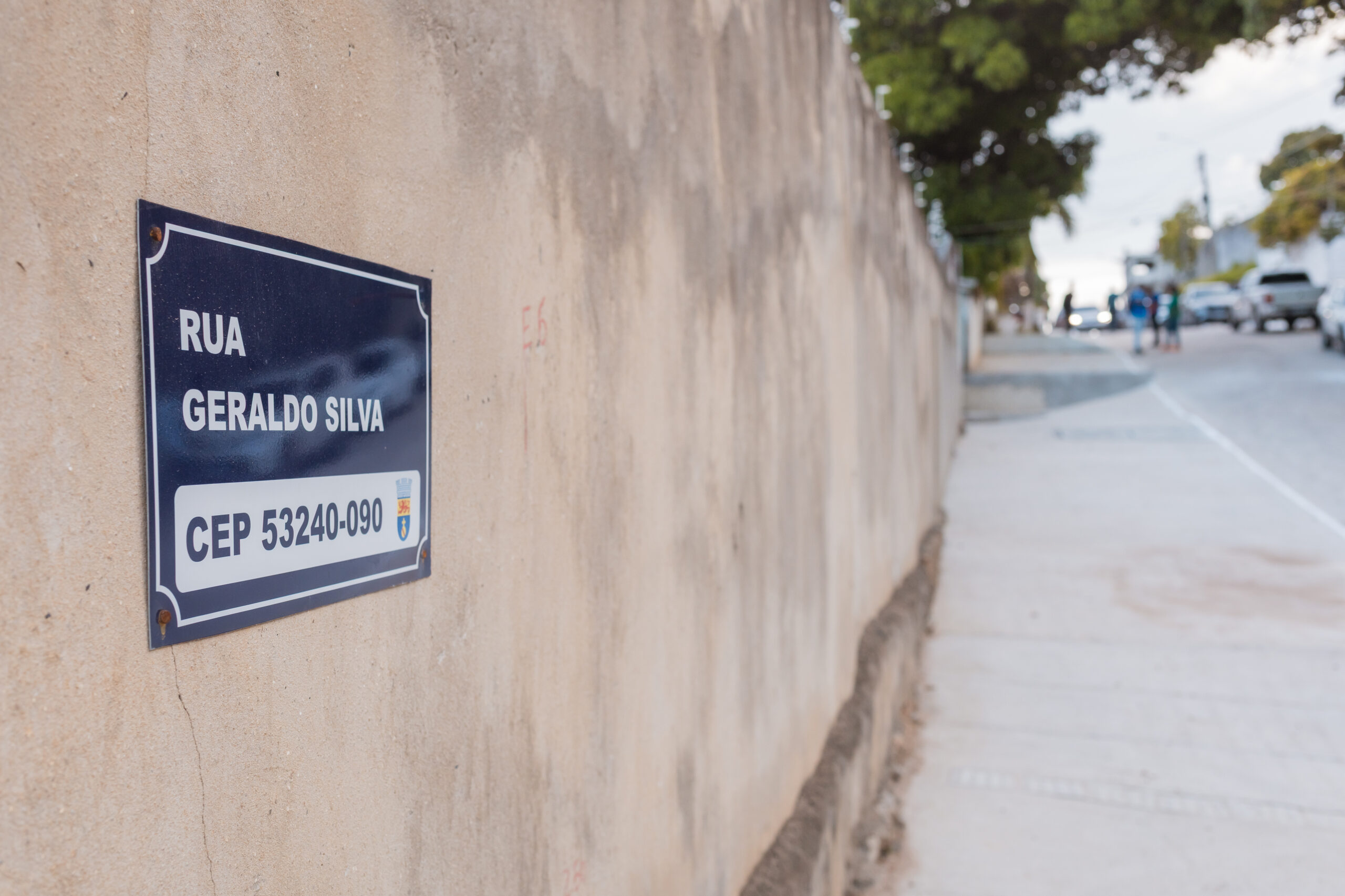 Inauguração da Rua Geraldo Silva. Créditos: Arquimedes Santos.