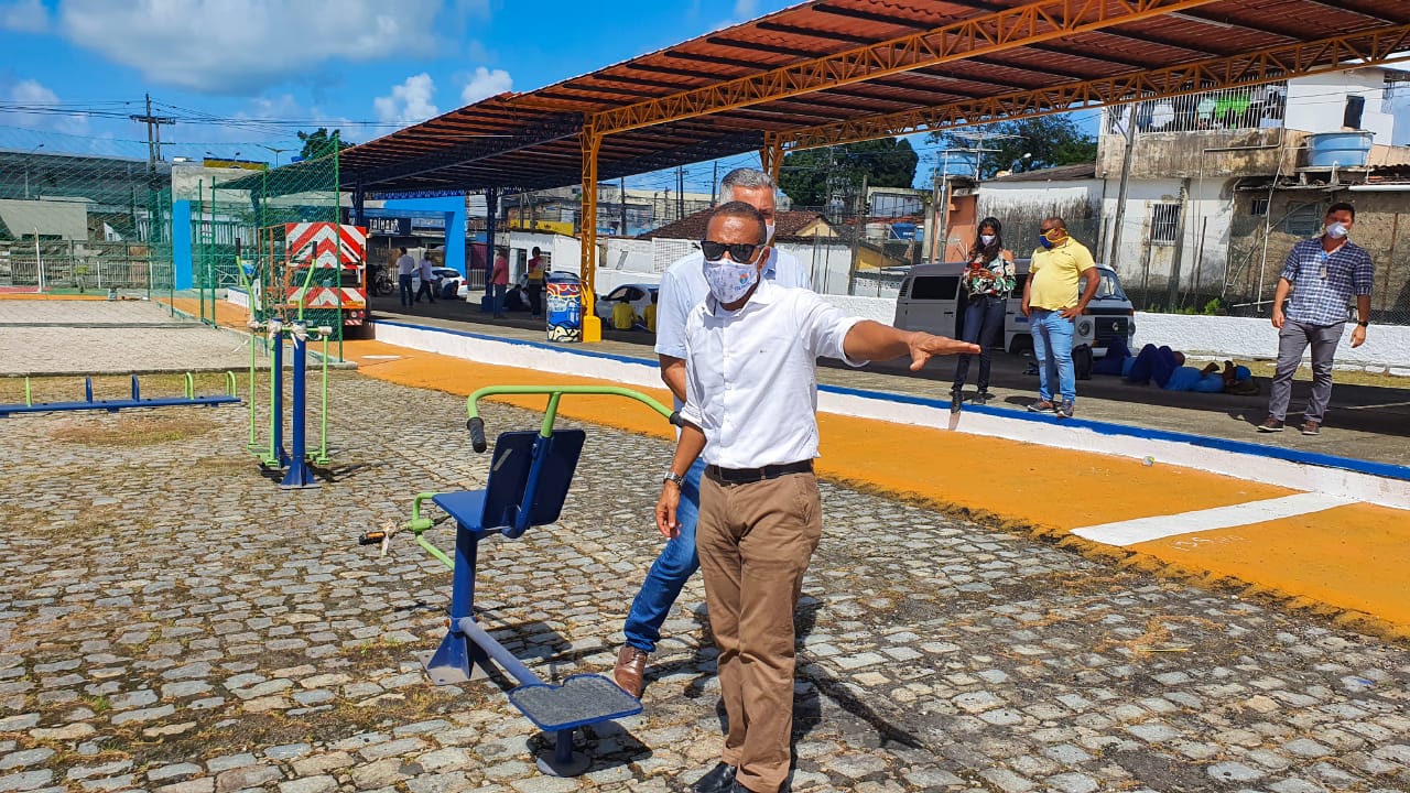 espaço de lazer do caenga