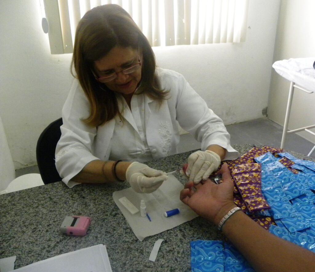 População poderá fazer exames de HIV, sífilis, hepatites B e C gratuitos - Foto: Secretaria de Saúde de Olinda